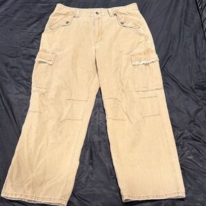 Men's Tan Cargo Pants
